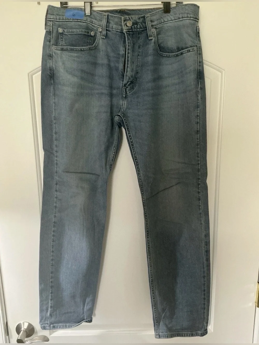 Size 34 x 32 - Levi & Strauss Levi’s 502 Light Wash Denim Taper Jeans